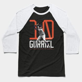 Yuli Gurriel Houston Bold Number Baseball T-Shirt